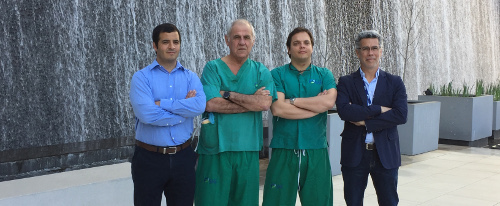 Equipo de profesionales de Cirugía Tórax