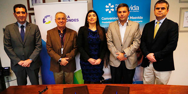 CLÍNICA LAS CONDES FIRMA CONVENIO PREFERENTE CON ISAPRE NUEVA MASVIDA