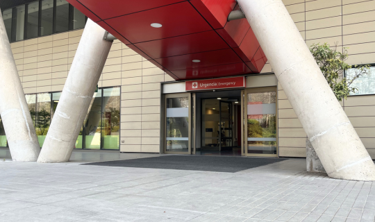 Fachada Edificio D Rojo