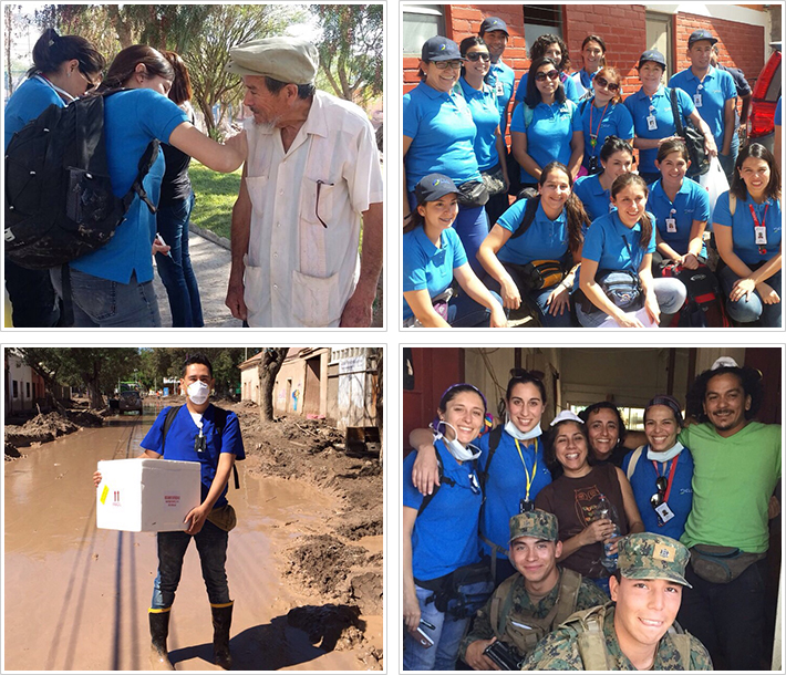 El equipo de Clínica Las Condes se trasladó a Copiapó para ayudar en tareas de vacunación