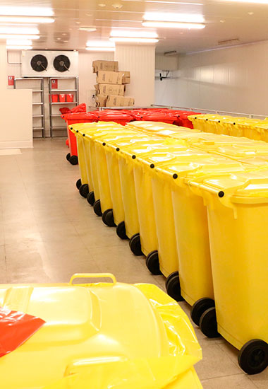 Dispensadores de reciclaje