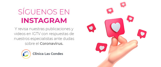 Baner para ir a la página de Clínica Las Condes en Instagram