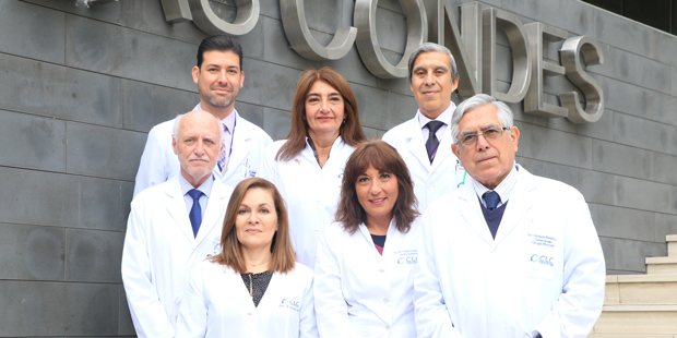 Equipo médico que compone el Centro Integral de la Mama