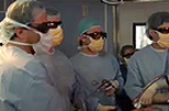 Doctores cirugía digestiva de la obesidad en 3D